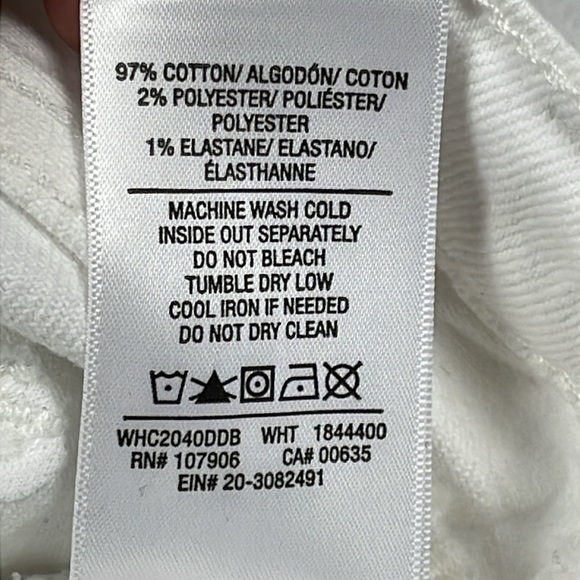 NWT Hudson Bettie Taper Jeans White High Rise Ankle Sz 32 - Picture 13 of 14